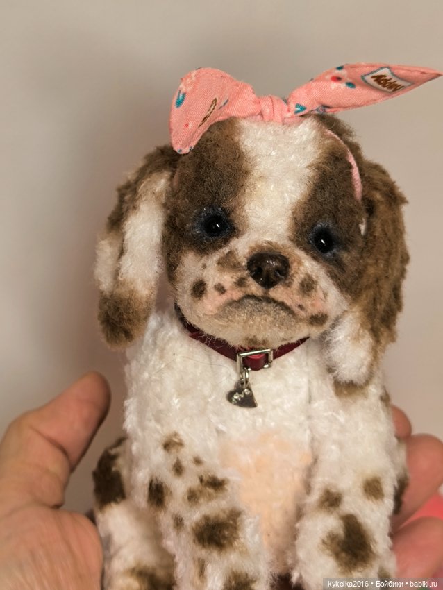 Спаниэлька Молли ручной работы