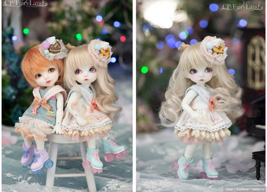 Ролики на Пукифи — Парики для BJD (фото 5)