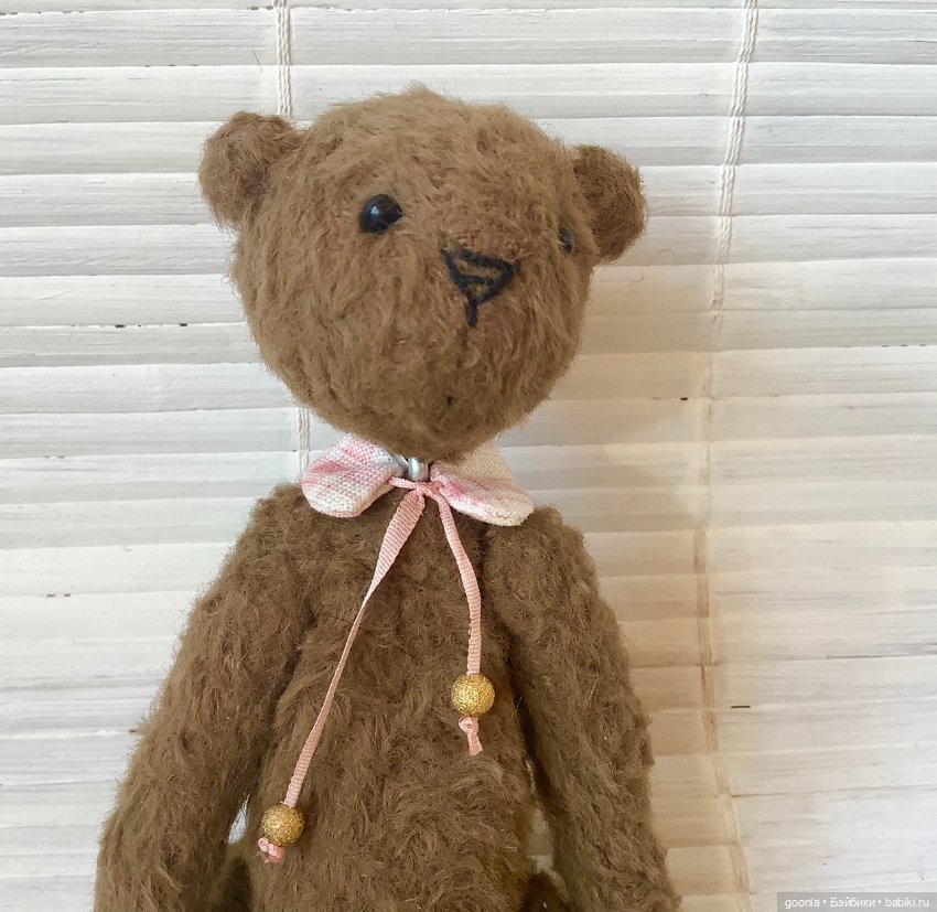 Мишка Оливер авторская игрушка (фото 4)