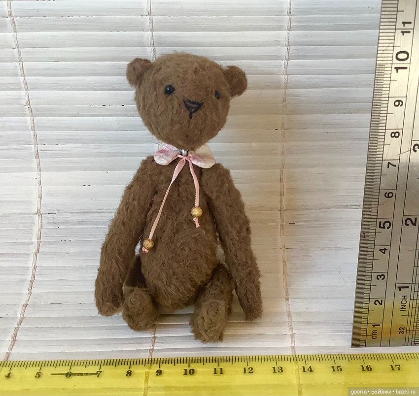 Мишка Оливер авторская игрушка (фото 2)