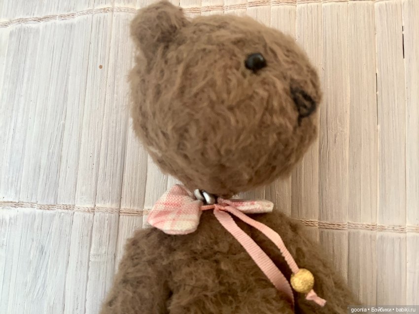 Мишка Оливер авторская игрушка