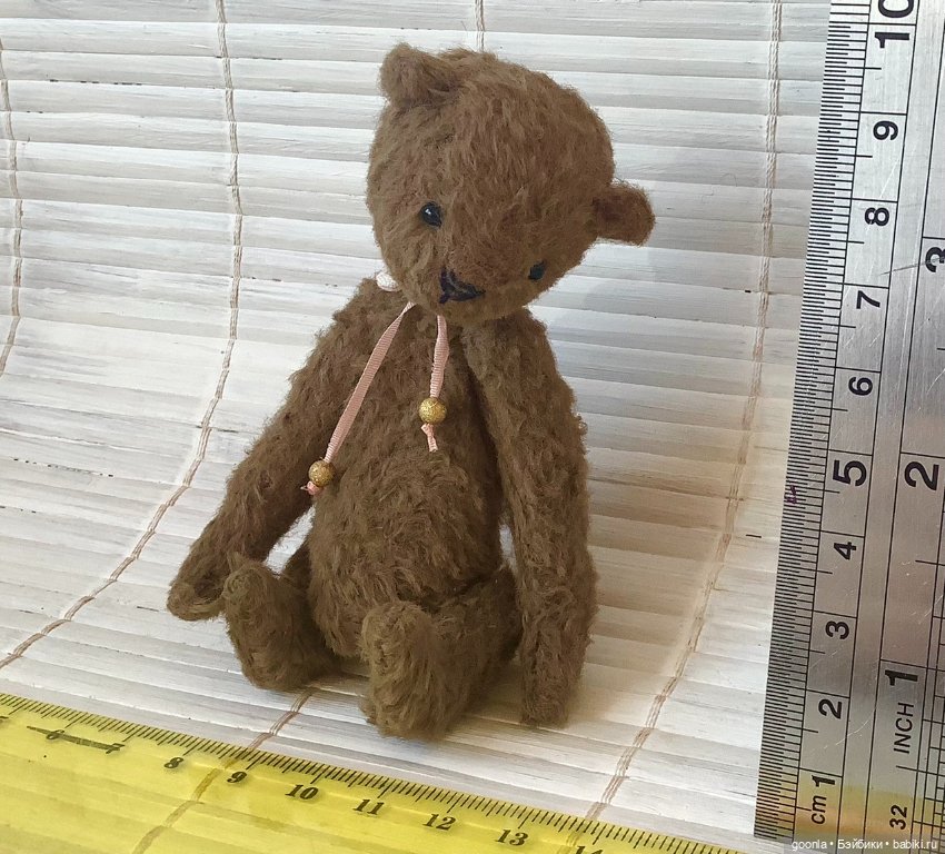 Мишка Оливер авторская игрушка (фото 7)