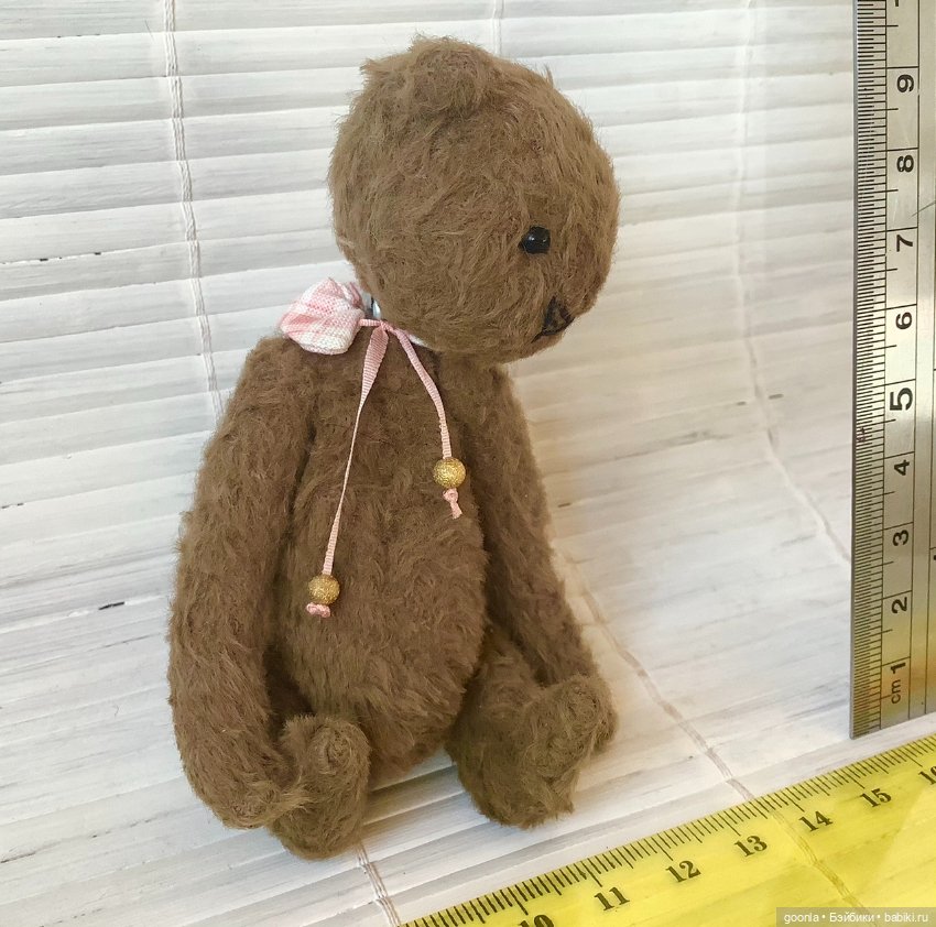 Мишка Оливер авторская игрушка (фото 6)