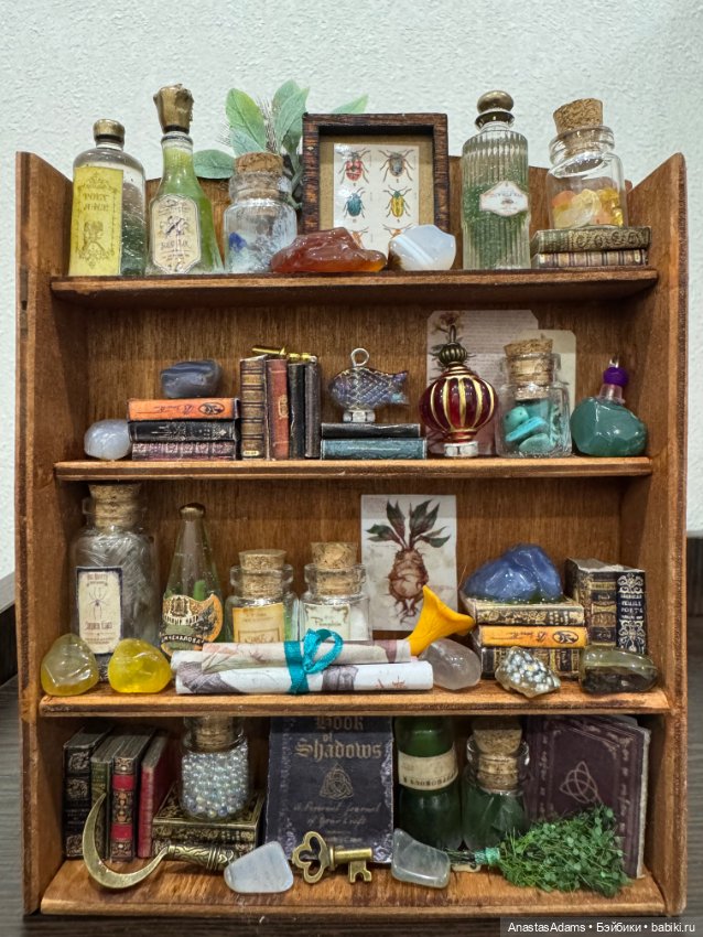 Шкаф колдуна — Миниатюра для кукол (фото 2)