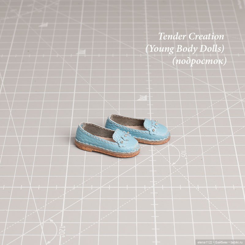 Лоферы для Tender Creation (Young Body Dolls) (подросток)