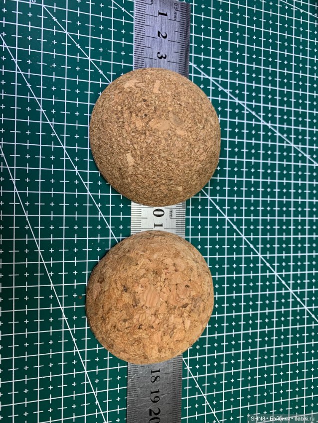 Пэйт из пробки 63 мм — Другое для антикварных кукол (фото 5)