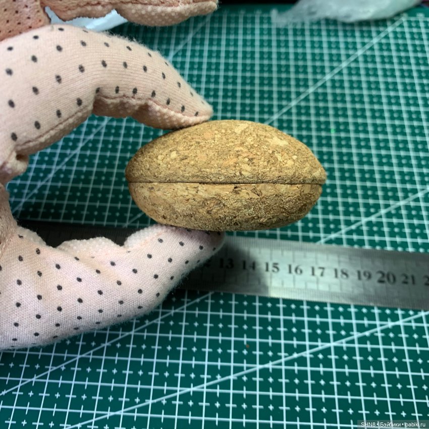Пэйт из пробки 63 мм — Другое для антикварных кукол (фото 3)