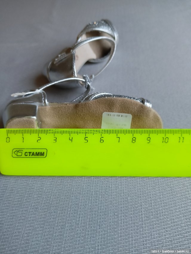 Бальные туфли 11*3,5 см — Обувь для BJD (фото 4)