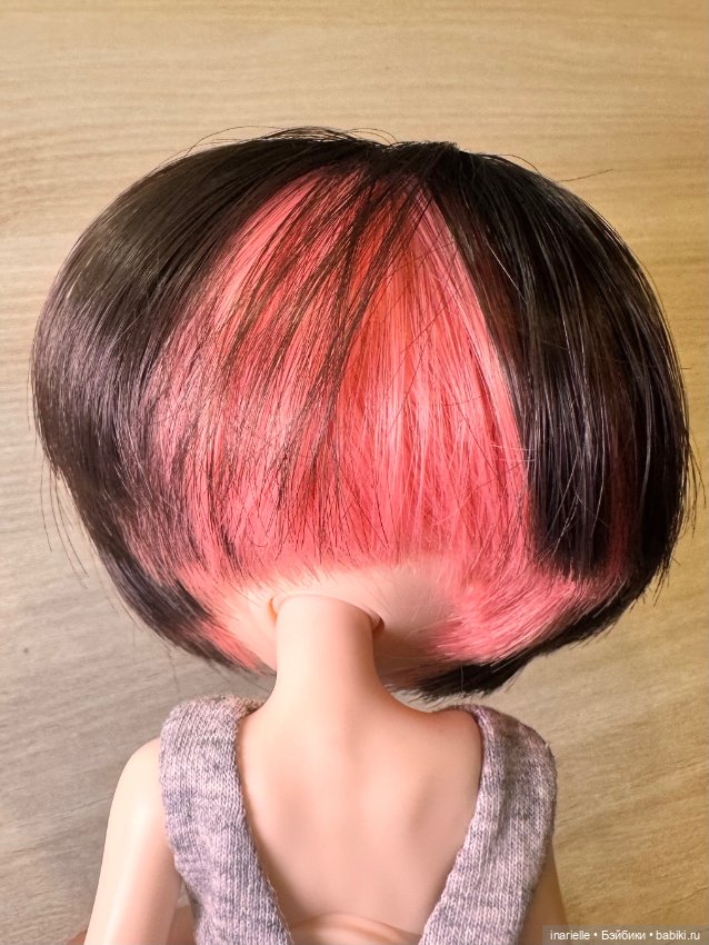 Двухцветный парик каре 6-7 дюймов (фото 3)