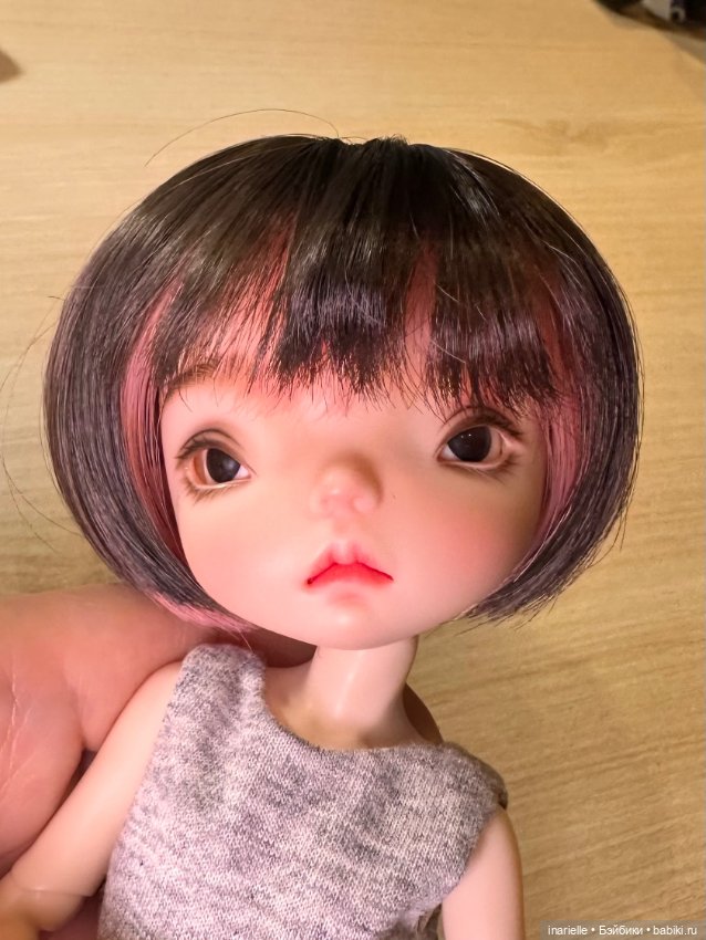 Двухцветный парик каре 6-7 дюймов (фото 5)