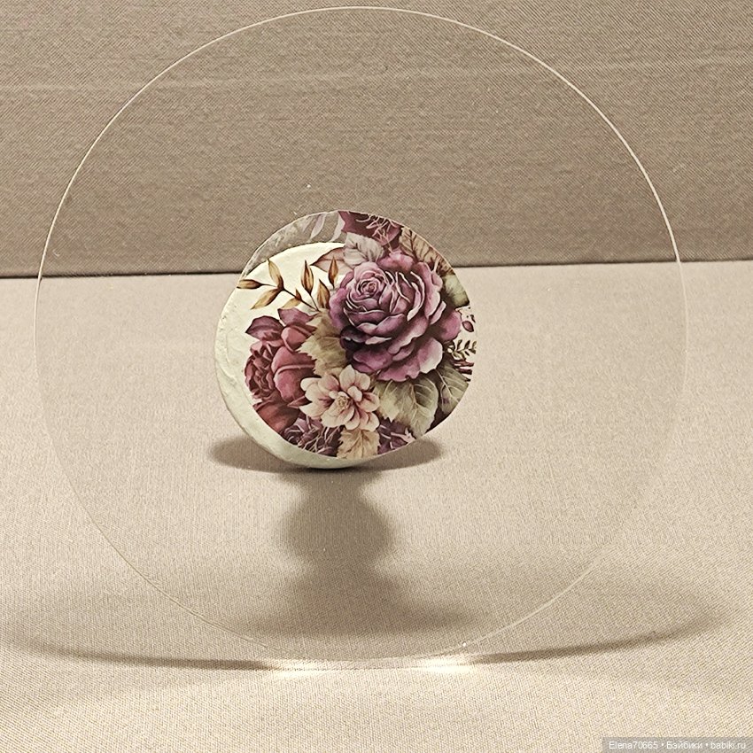 Журнальный столик "Нежные цветы" (фото 4)