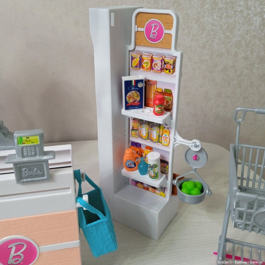 Супермаркет - набор мебели для Барби (фото 7)