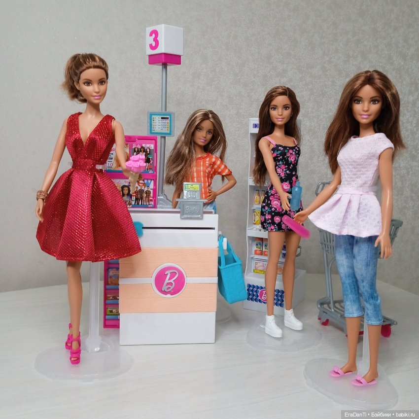 Супермаркет - набор мебели для Барби (фото 10)