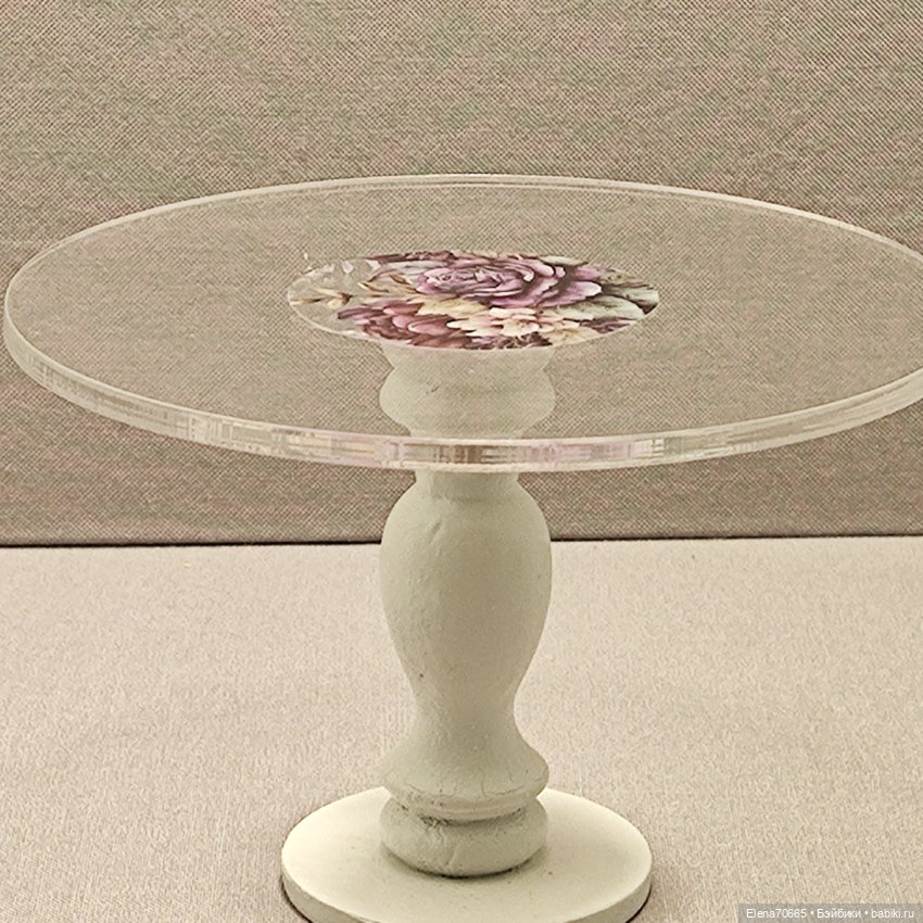 Журнальный столик "Нежные цветы" (фото 5)