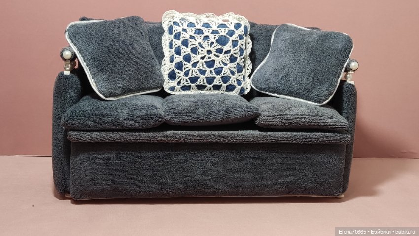 Мягкий диван "Жемчужина"+ 3 подушки (фото 4)