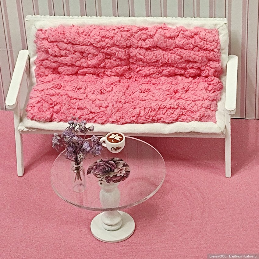 Журнальный столик "Нежные цветы" (фото 3)