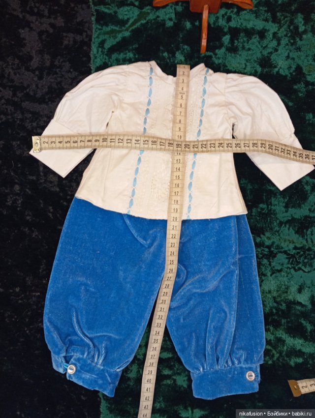 Одежда костюм на антикварного пупса мальчика (фото 10)