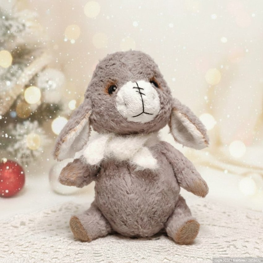 Ослик, мягкая игрушка ручной работы (фото 3)