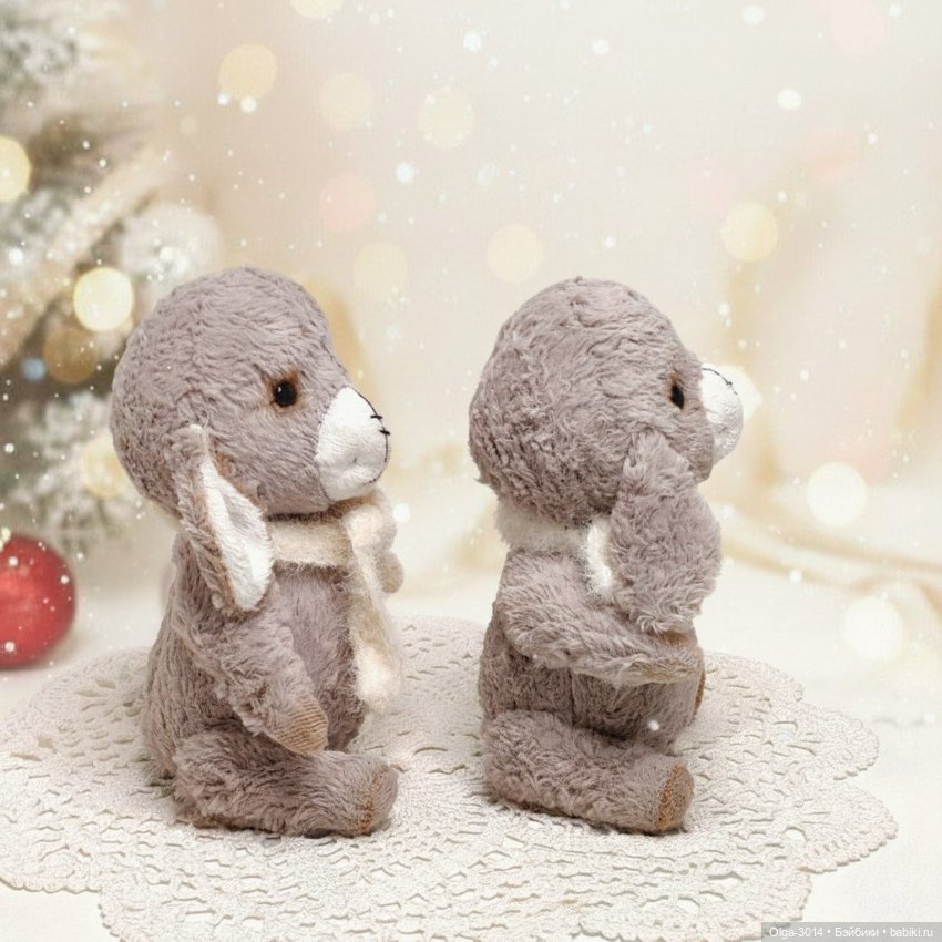 Ослик, мягкая игрушка ручной работы (фото 5)