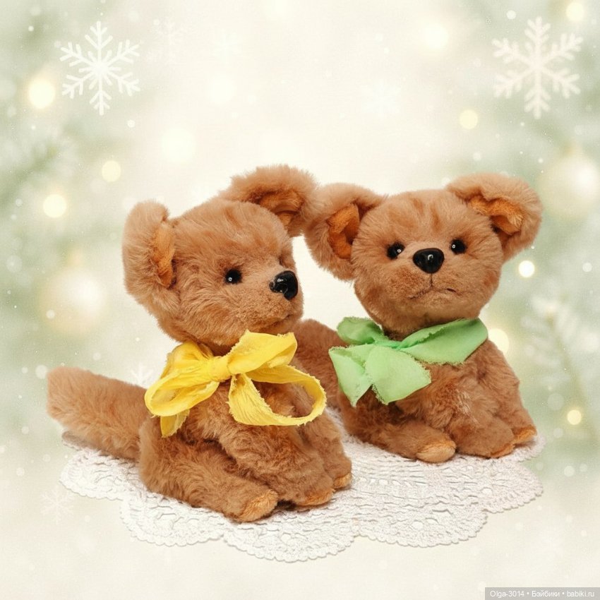 Щенок, мягкая игрушка ручной работы (фото 5)