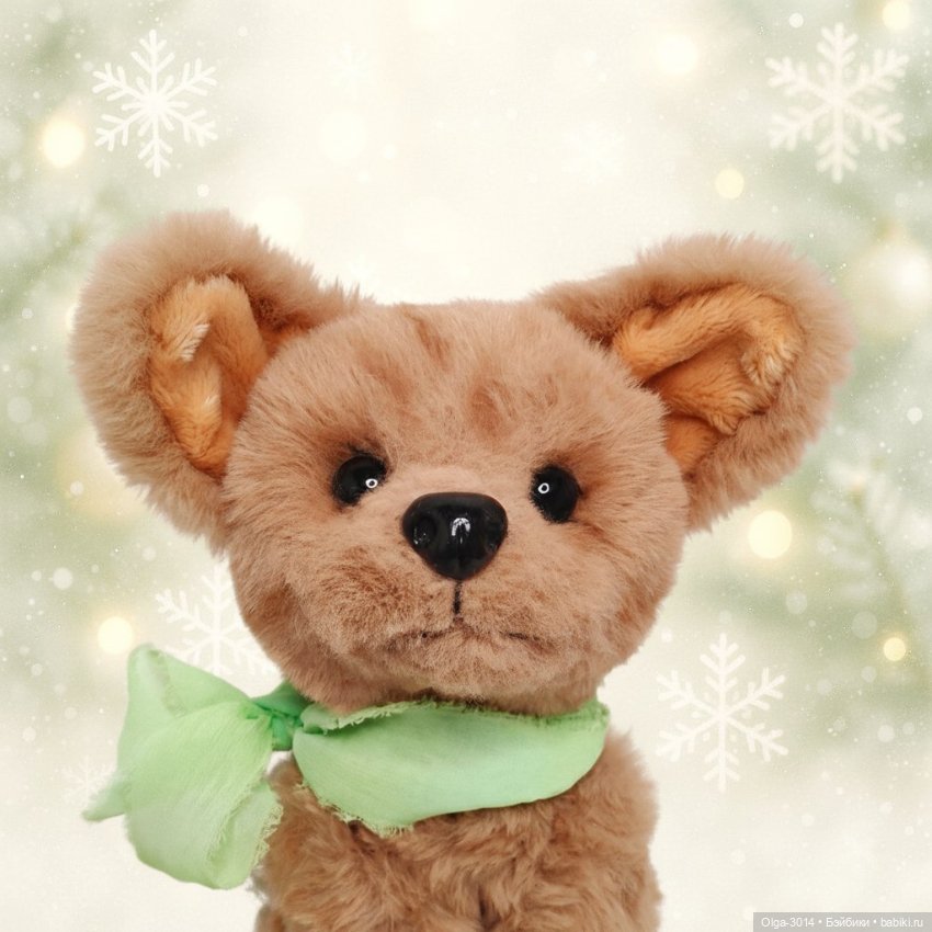 Щенок, мягкая игрушка ручной работы