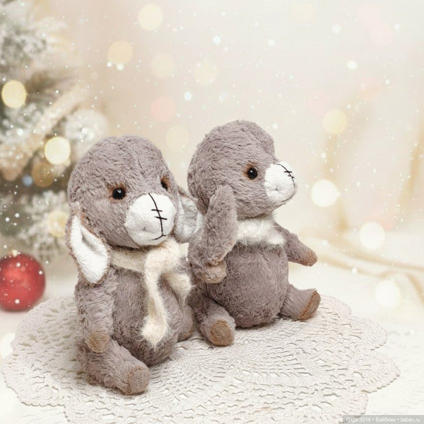 Ослик, мягкая игрушка ручной работы (фото 7)