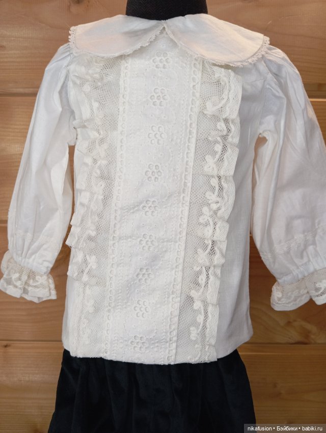 Одежда костюм на антикварного пупса мальчика (фото 7)