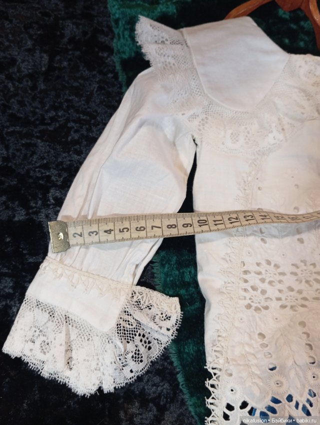 Одежда костюм на антикварного пупса мальчика (фото 5)