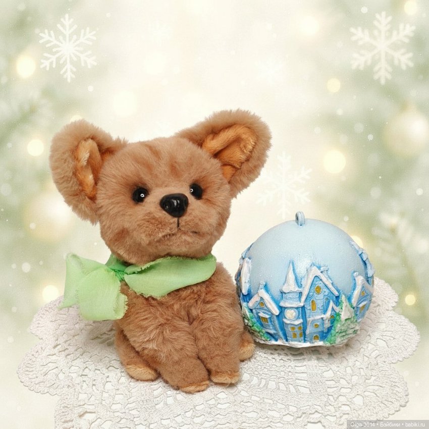 Щенок, мягкая игрушка ручной работы (фото 7)