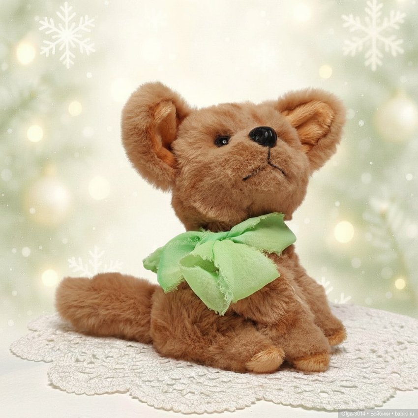 Щенок, мягкая игрушка ручной работы (фото 3)