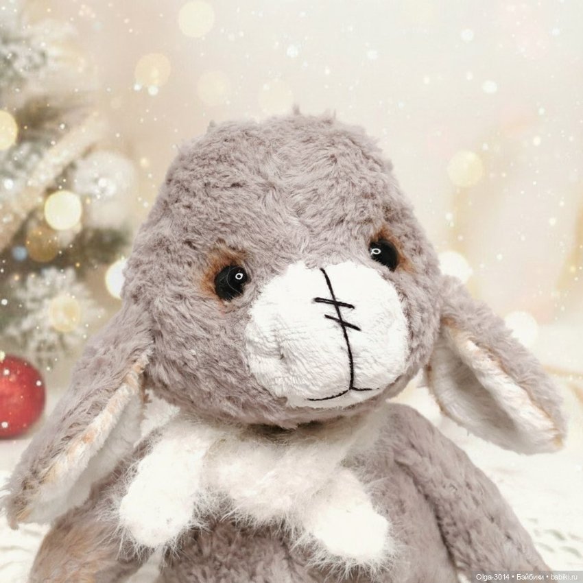 Ослик, мягкая игрушка ручной работы (фото 2)