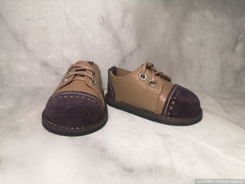 Распродажа: полуботиночки из натуральной кожи размер 8,3 на 4,2 см (фото 2)