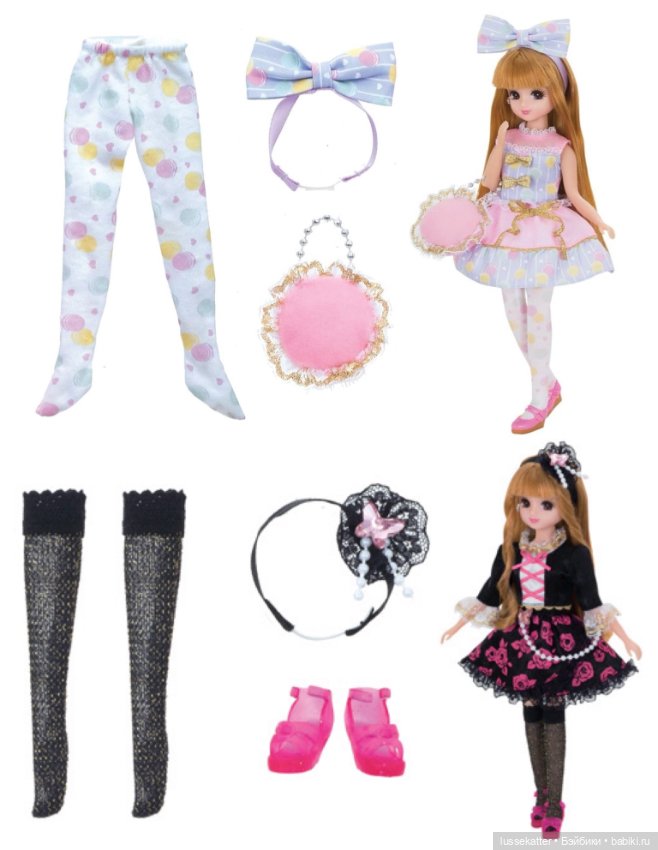 Наборы аксессуаров для кукол Licca Ликка