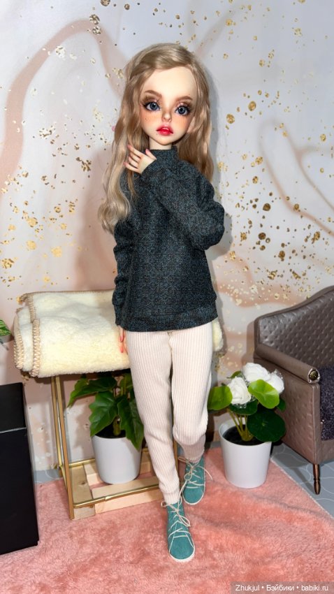 Кукла бжд формат 1/4 фирма Doll Leaves молд Teresa (фото 2)