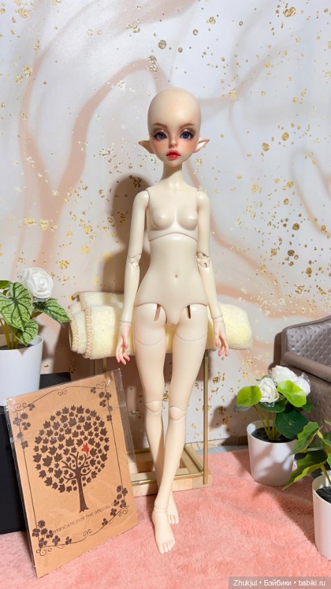 Кукла бжд формат 1/4 фирма Doll Leaves молд Teresa (фото 6)