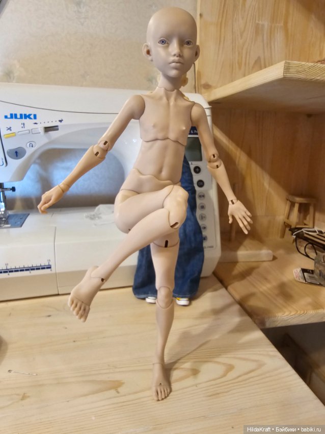 Кира печатная 30 см — Авторские куклы BJD (фото 8)