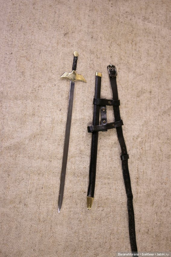 Меч с ножнами формат 1/4 Классика фентези №1 (фото 7)