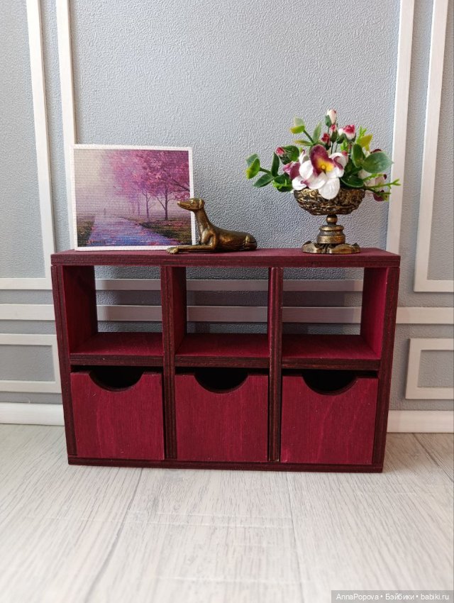 Комод "Фуксия" — Кукольная мебель (фото 2)