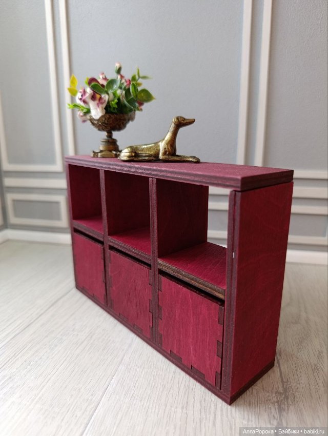 Комод "Фуксия" — Кукольная мебель (фото 4)