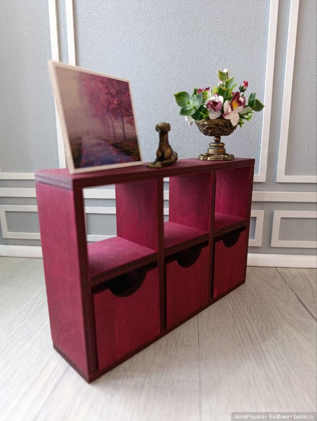 Комод "Фуксия" — Кукольная мебель (фото 3)