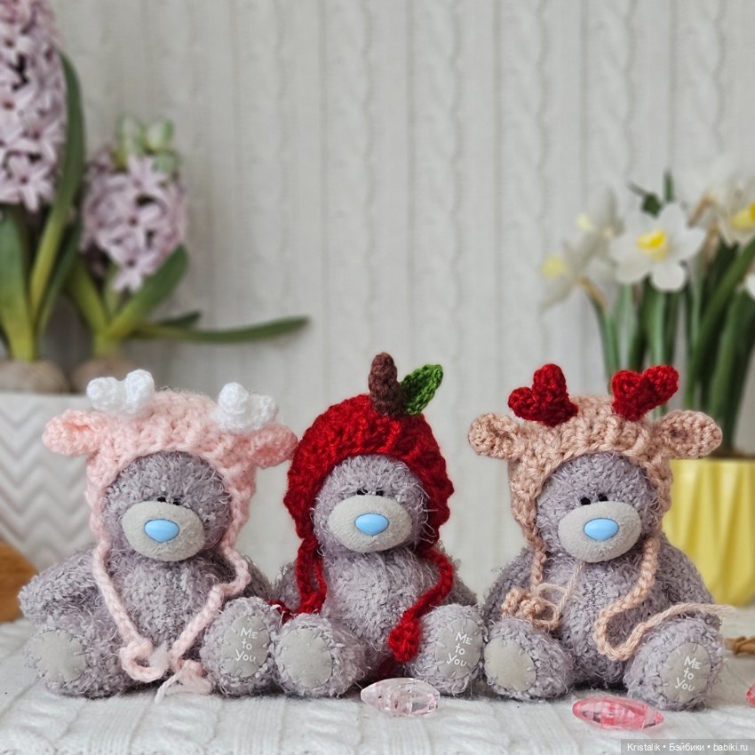 Шапочки для об11 — Одежда для кукол (фото 3)