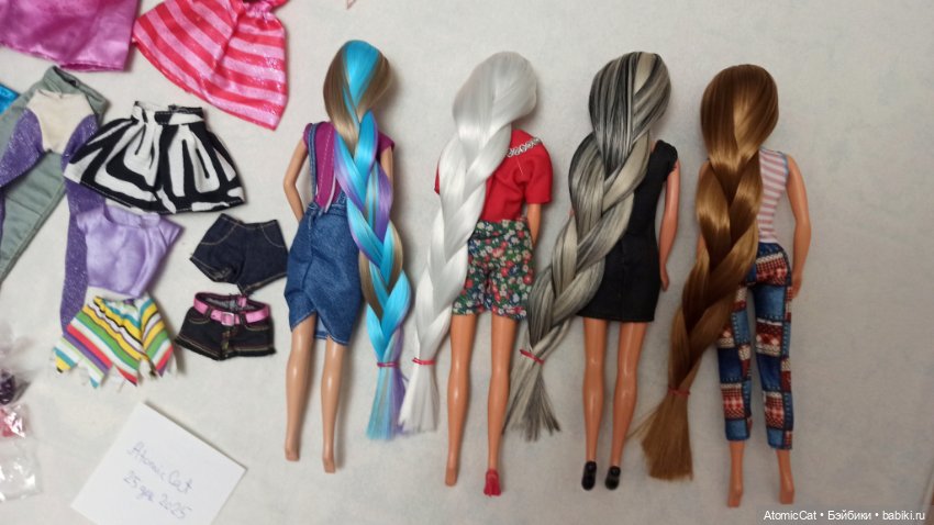 Лот кукол Барби кастом + одежда обувь (фото 8)