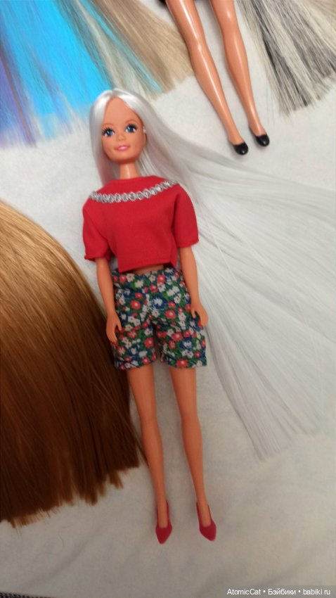 Лот кукол Барби кастом + одежда обувь (фото 5)