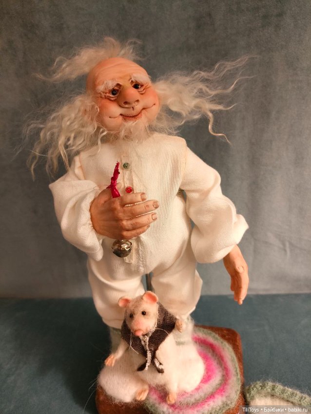 Гном и тётушка Мелисса — Авторские куклы (фото 4)