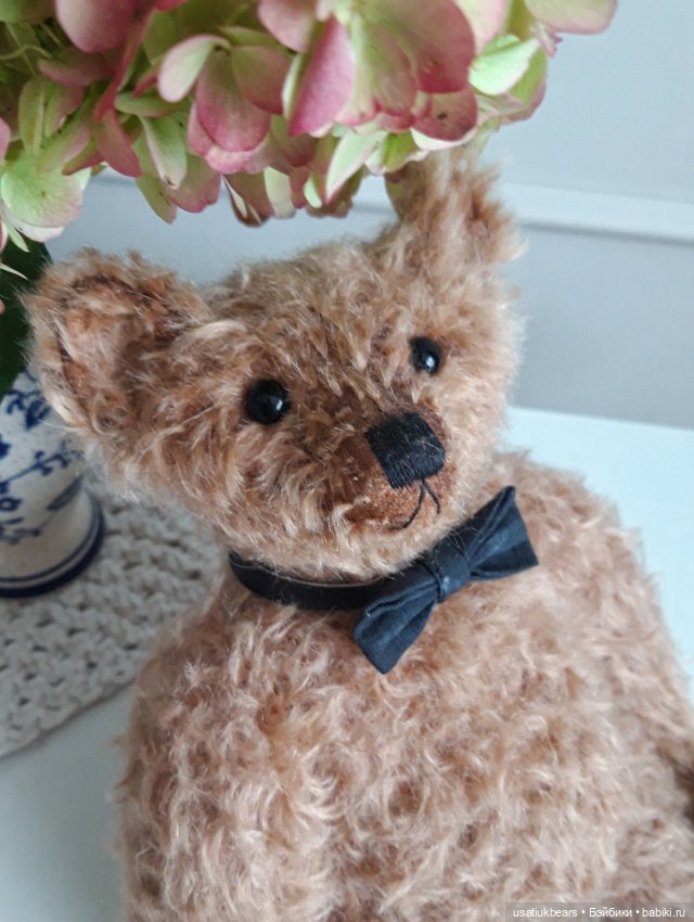 Мишка из мохера 28 см — Авторские игрушки (фото 2)