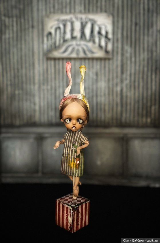 Солнечный зайчик авторская шарнирная кукла
