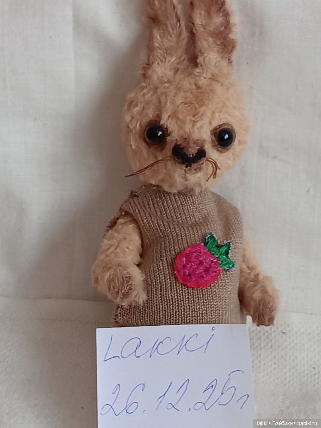 Зая Фенечка — Авторские игрушки (фото 4)