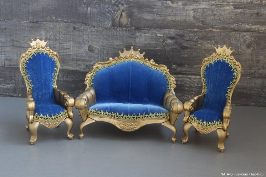 Набор мебели для кукол — Кукольная мебель (фото 2)