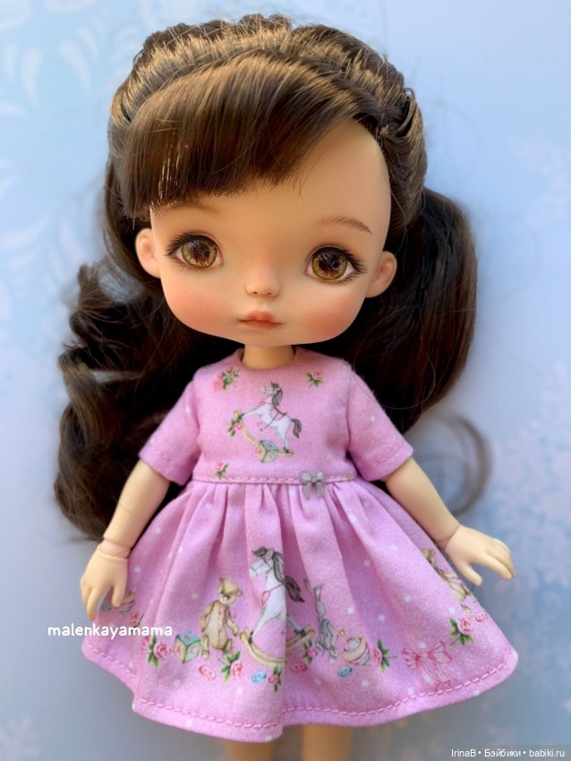 Пальто и платье для девочек Монст (Monst doll) (фото 4)