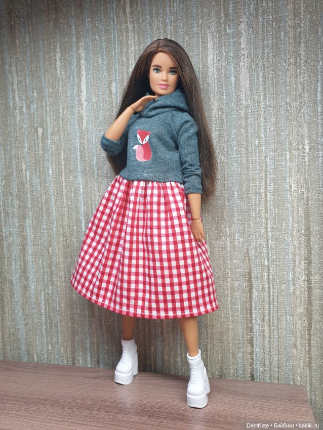 Платье для Барби пышки — Одежда для кукол (фото 3)